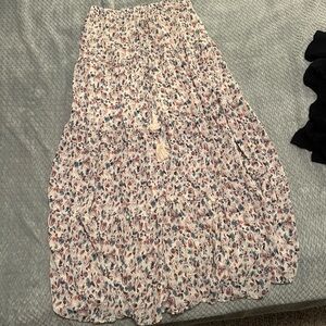 Floral Midi Skirt